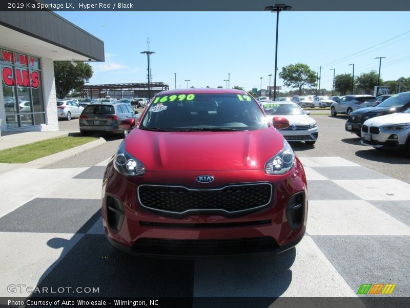 Hyper Red / Black 2019 Kia Sportage LX