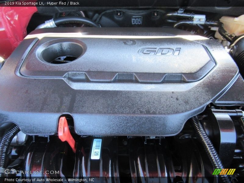 Hyper Red / Black 2019 Kia Sportage LX