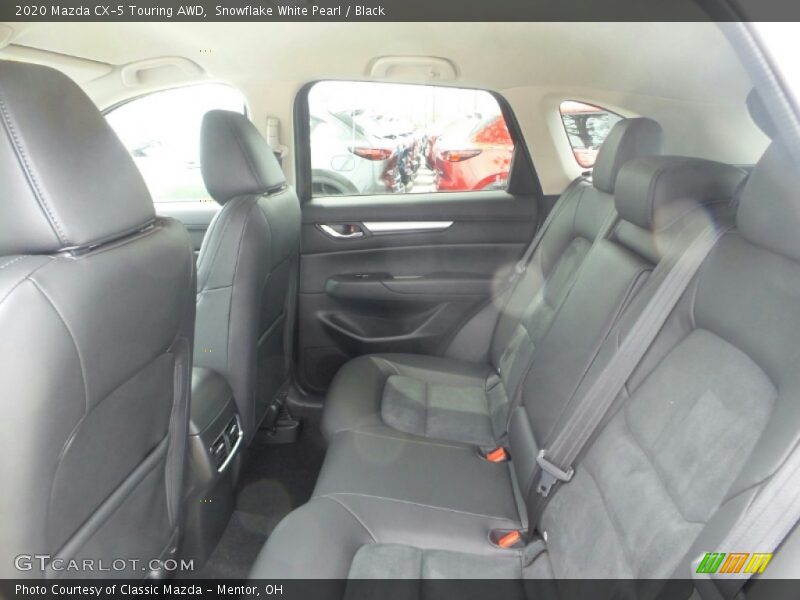 Snowflake White Pearl / Black 2020 Mazda CX-5 Touring AWD