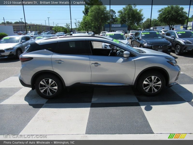 Brilliant Silver Metallic / Graphite 2019 Nissan Murano SV