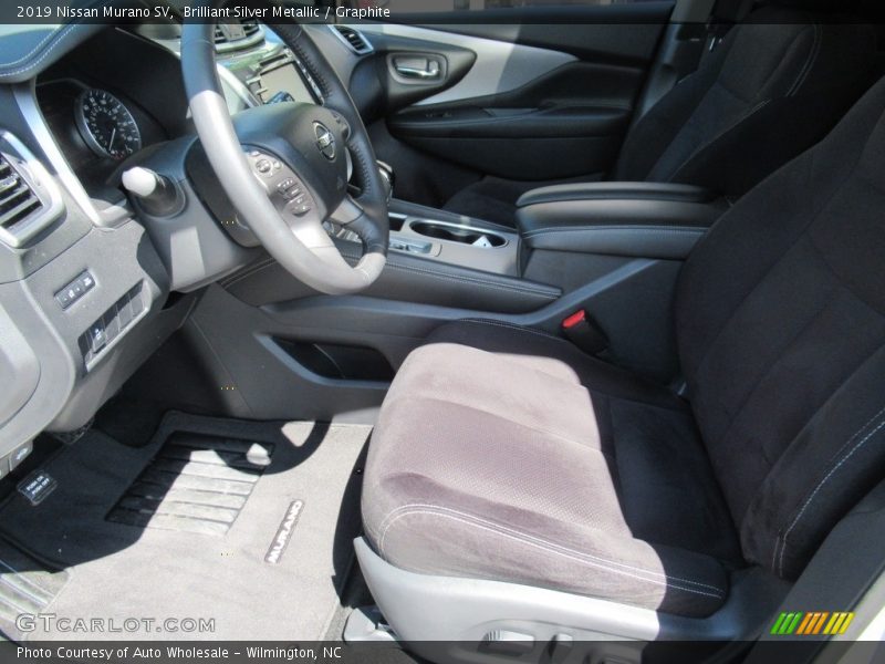 Brilliant Silver Metallic / Graphite 2019 Nissan Murano SV