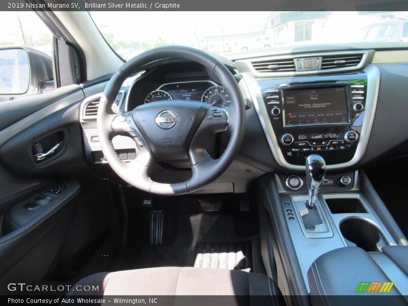 Brilliant Silver Metallic / Graphite 2019 Nissan Murano SV