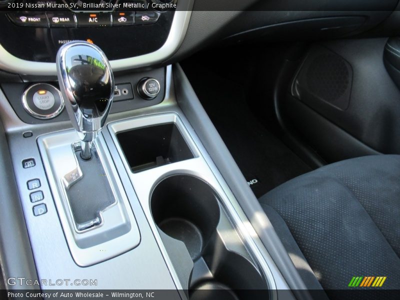 Brilliant Silver Metallic / Graphite 2019 Nissan Murano SV