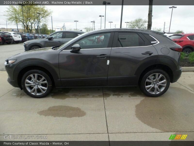 Machine Gray Metallic / Black 2020 Mazda CX-30 Select AWD