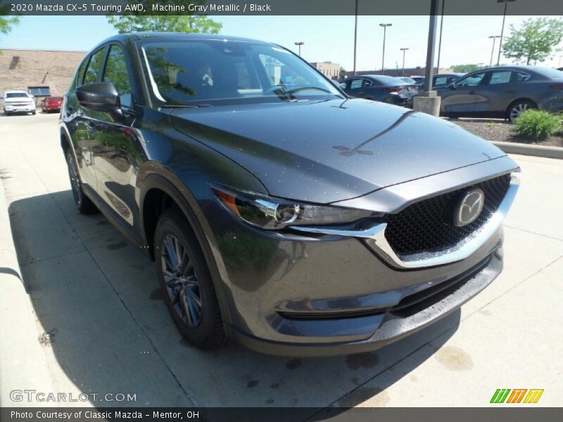 Machine Gray Metallic / Black 2020 Mazda CX-5 Touring AWD