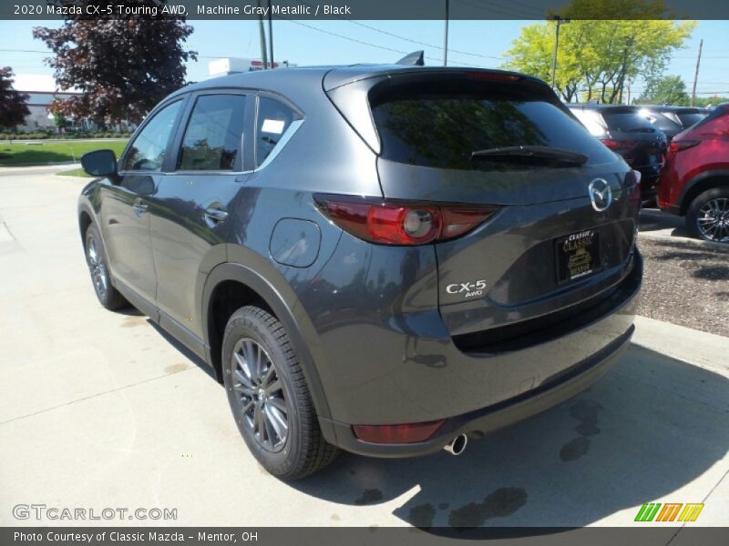 Machine Gray Metallic / Black 2020 Mazda CX-5 Touring AWD