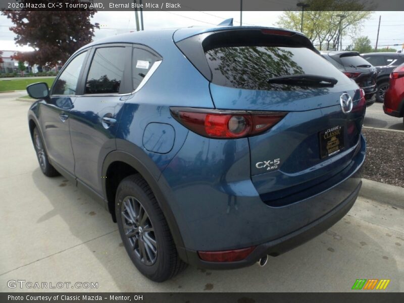 Eternal Blue Mica / Black 2020 Mazda CX-5 Touring AWD