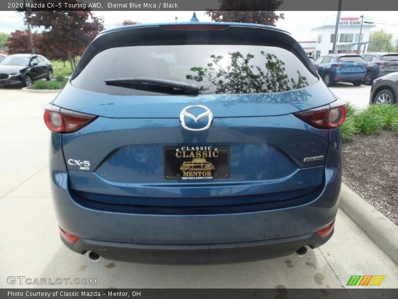 Eternal Blue Mica / Black 2020 Mazda CX-5 Touring AWD