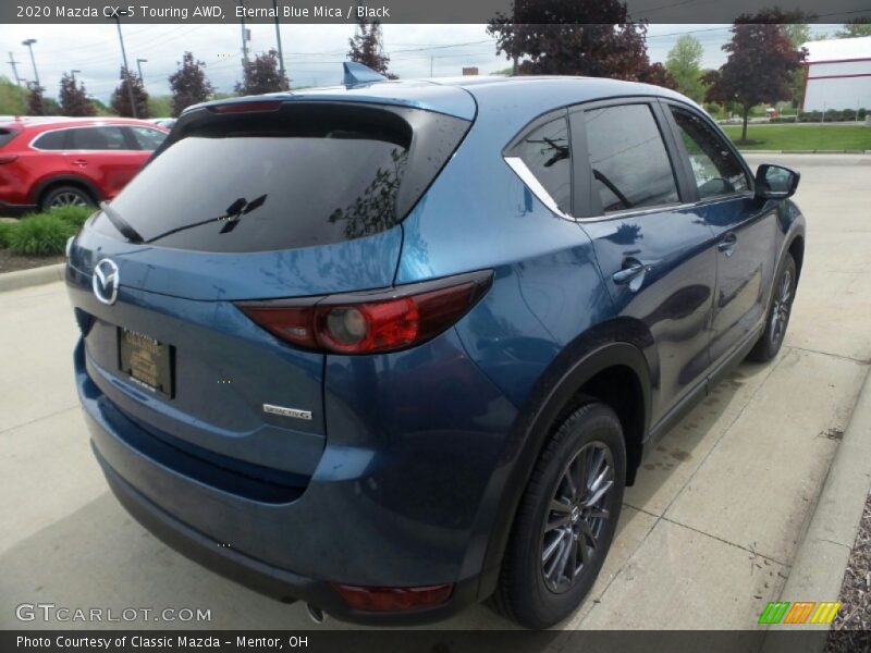 Eternal Blue Mica / Black 2020 Mazda CX-5 Touring AWD
