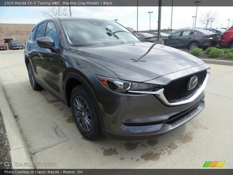 Machine Gray Metallic / Black 2020 Mazda CX-5 Touring AWD