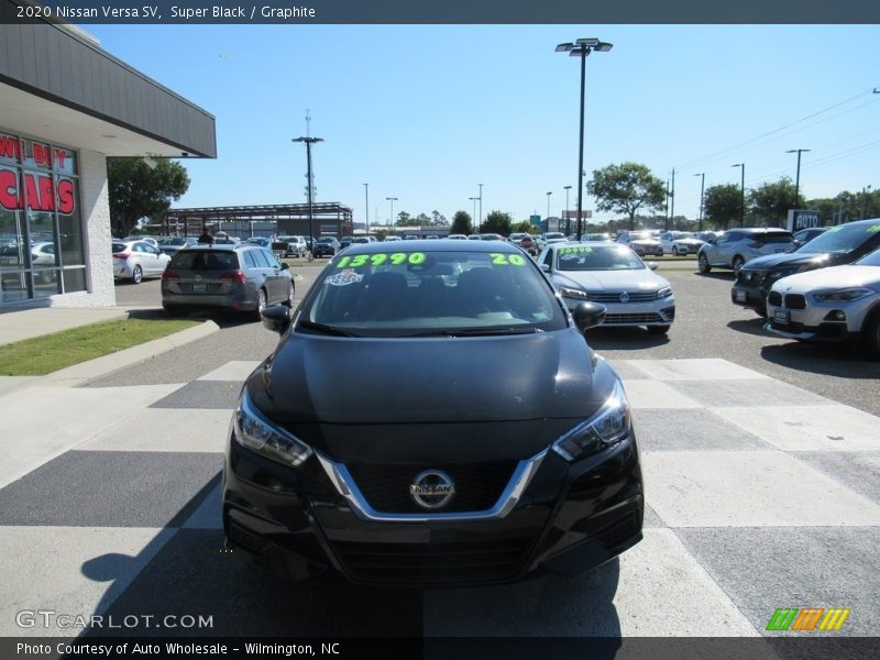Super Black / Graphite 2020 Nissan Versa SV