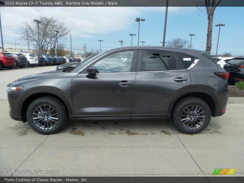 Machine Gray Metallic / Black 2020 Mazda CX-5 Touring AWD
