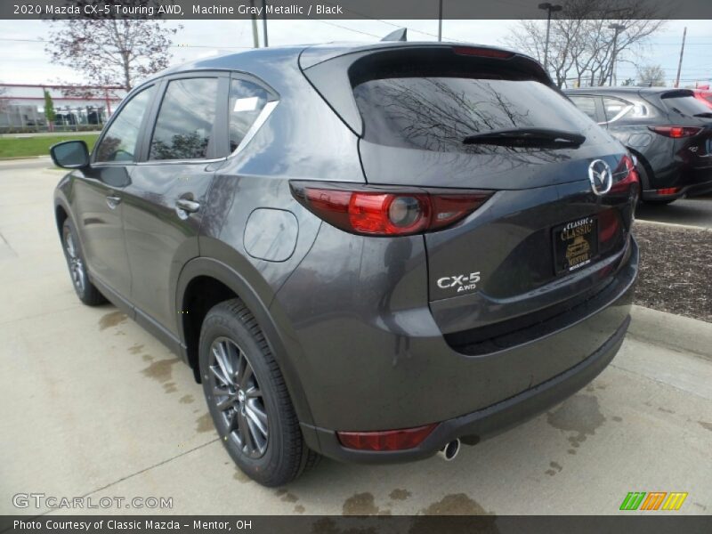 Machine Gray Metallic / Black 2020 Mazda CX-5 Touring AWD
