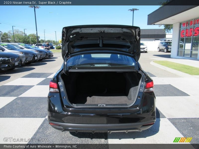 Super Black / Graphite 2020 Nissan Versa SV