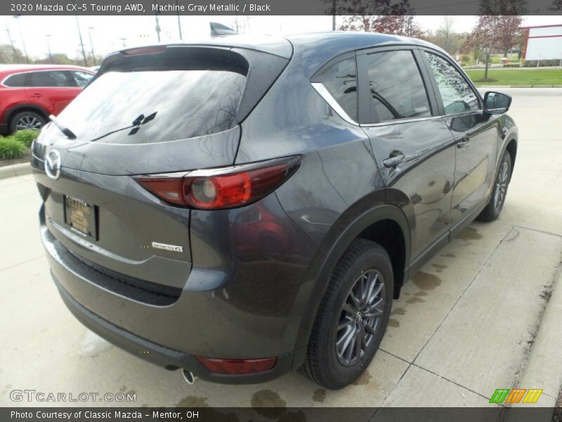 Machine Gray Metallic / Black 2020 Mazda CX-5 Touring AWD