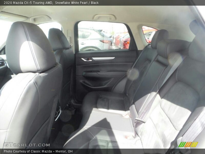Snowflake White Pearl / Black 2020 Mazda CX-5 Touring AWD