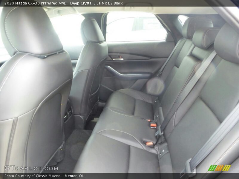 Deep Crystal Blue Mica / Black 2020 Mazda CX-30 Preferred AWD