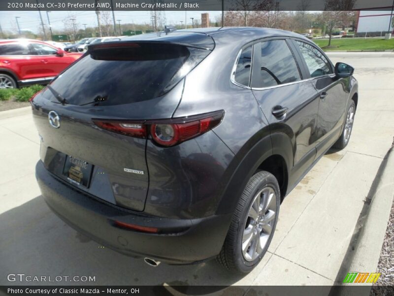 Machine Gray Metallic / Black 2020 Mazda CX-30 Preferred AWD