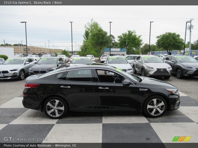 Ebony Black / Black 2019 Kia Optima S