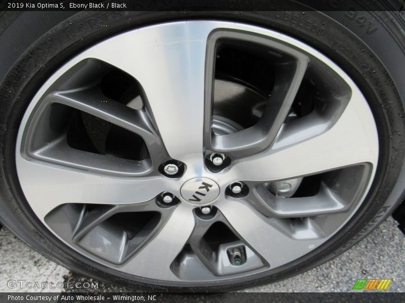 Ebony Black / Black 2019 Kia Optima S