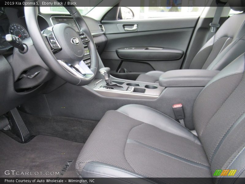 Ebony Black / Black 2019 Kia Optima S