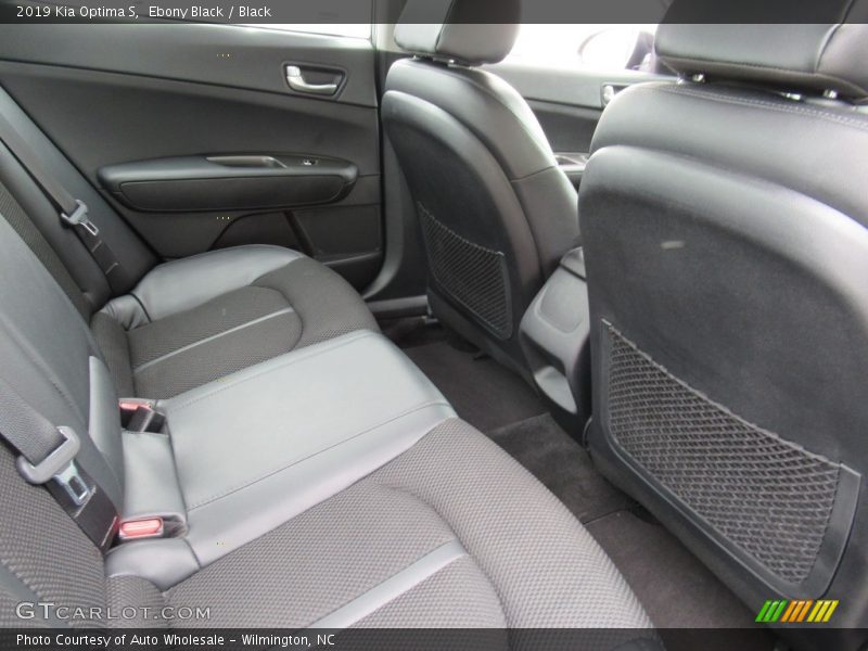 Ebony Black / Black 2019 Kia Optima S