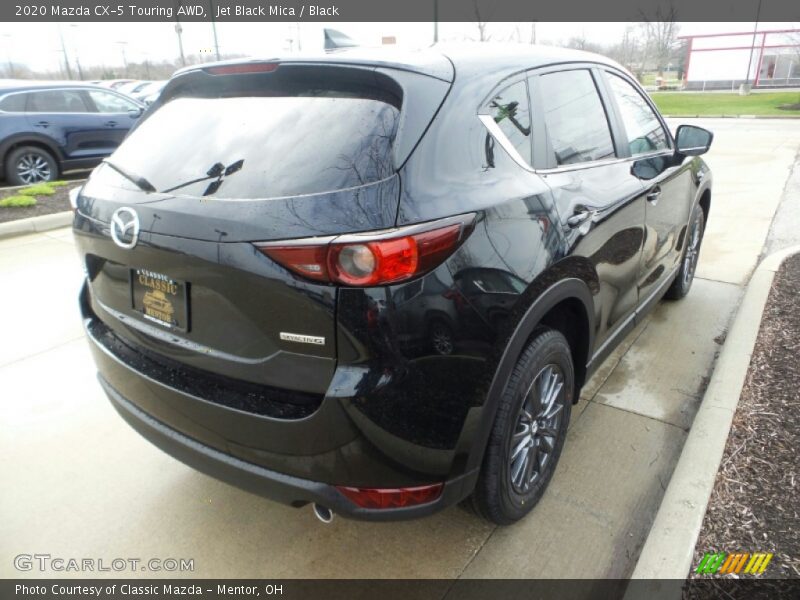 Jet Black Mica / Black 2020 Mazda CX-5 Touring AWD