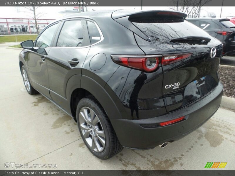 Jet Black Mica / Black 2020 Mazda CX-30 Select AWD