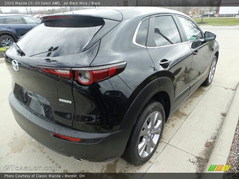 Jet Black Mica / Black 2020 Mazda CX-30 Select AWD