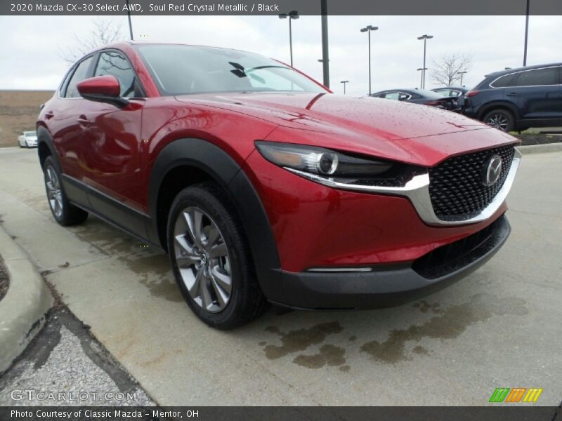 Soul Red Crystal Metallic / Black 2020 Mazda CX-30 Select AWD