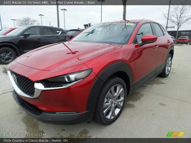 Soul Red Crystal Metallic / Black 2020 Mazda CX-30 Select AWD