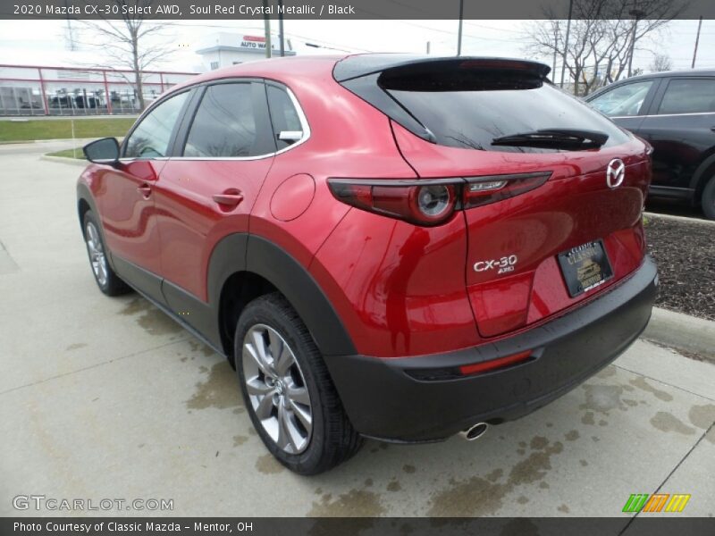 Soul Red Crystal Metallic / Black 2020 Mazda CX-30 Select AWD