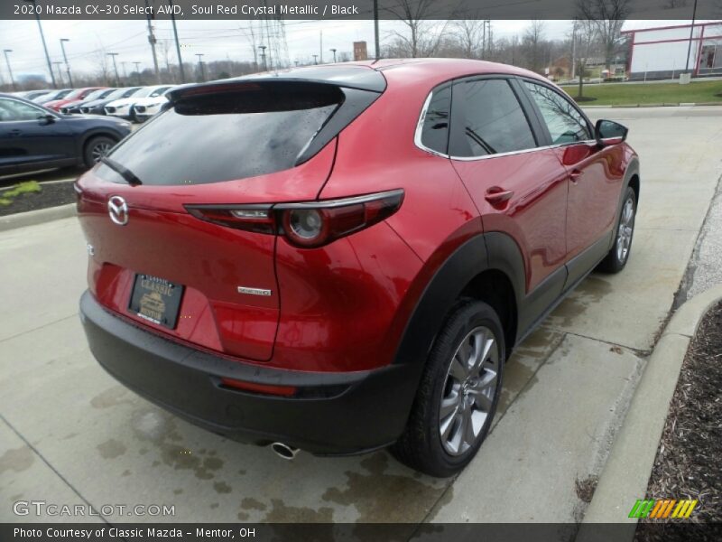 Soul Red Crystal Metallic / Black 2020 Mazda CX-30 Select AWD