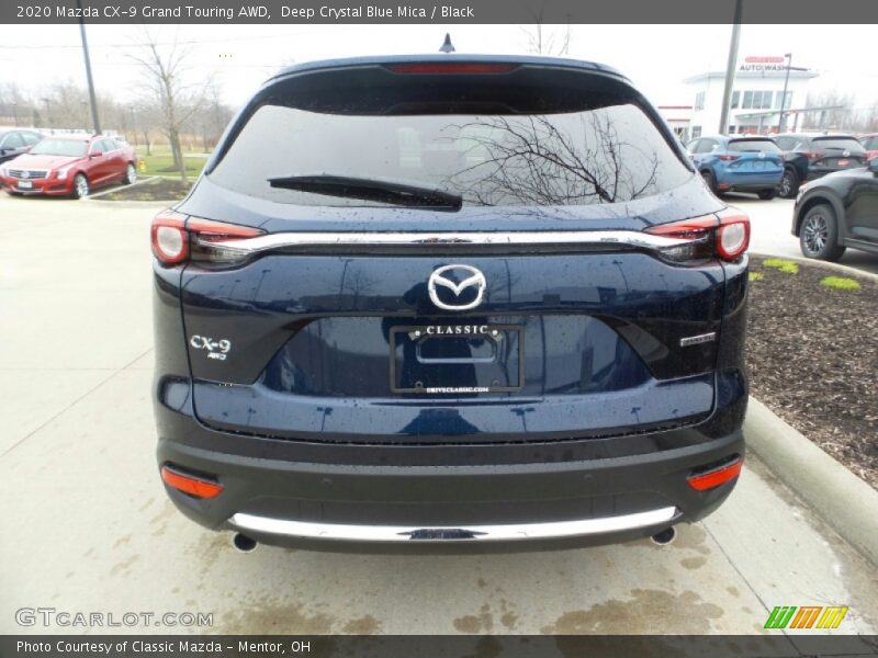 Deep Crystal Blue Mica / Black 2020 Mazda CX-9 Grand Touring AWD