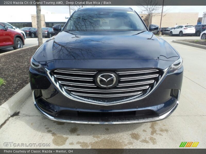 Deep Crystal Blue Mica / Black 2020 Mazda CX-9 Grand Touring AWD