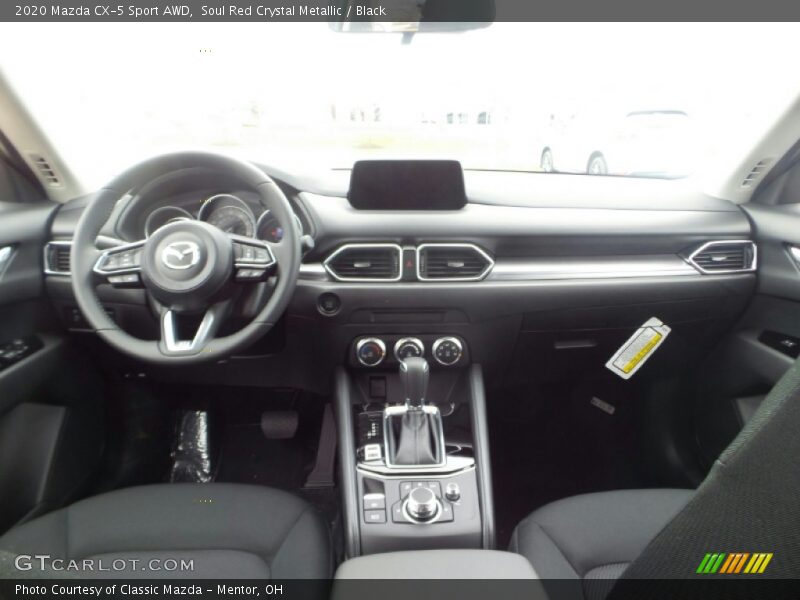 Soul Red Crystal Metallic / Black 2020 Mazda CX-5 Sport AWD