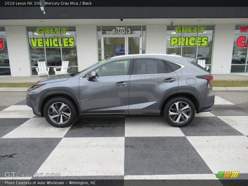 Mercury Gray Mica / Black 2019 Lexus NX 300