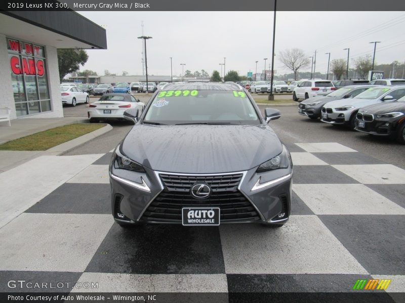 Mercury Gray Mica / Black 2019 Lexus NX 300