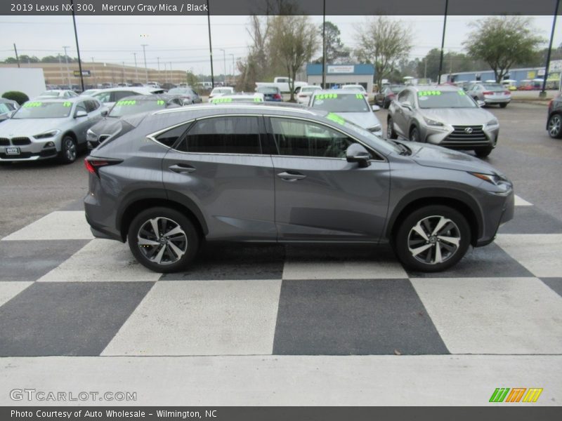 Mercury Gray Mica / Black 2019 Lexus NX 300