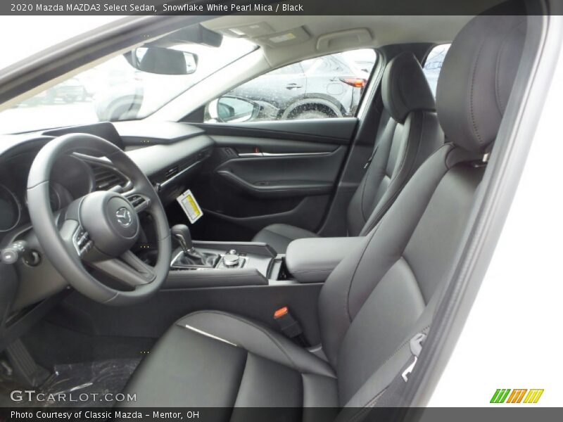  2020 MAZDA3 Select Sedan Black Interior