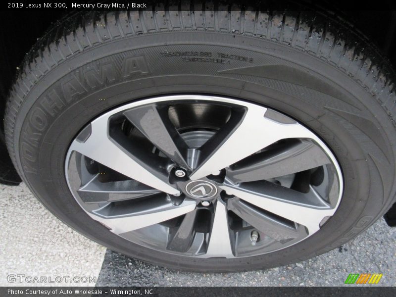 Mercury Gray Mica / Black 2019 Lexus NX 300