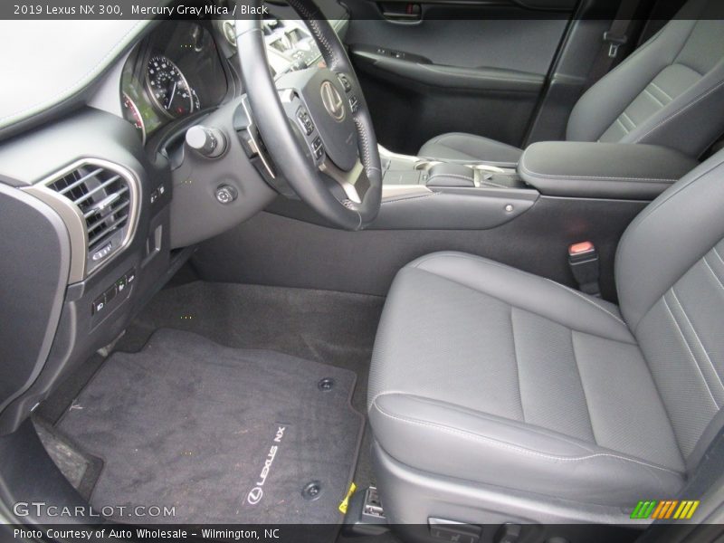 Mercury Gray Mica / Black 2019 Lexus NX 300