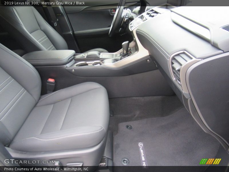 Mercury Gray Mica / Black 2019 Lexus NX 300