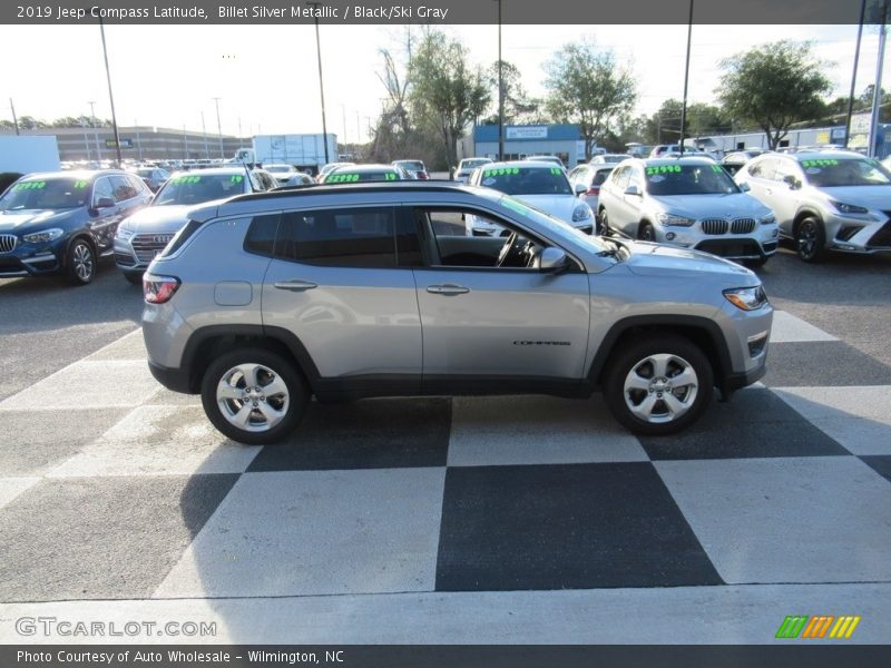 Billet Silver Metallic / Black/Ski Gray 2019 Jeep Compass Latitude