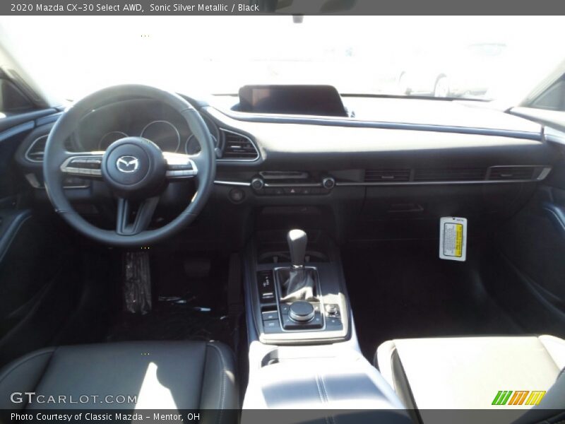 Sonic Silver Metallic / Black 2020 Mazda CX-30 Select AWD