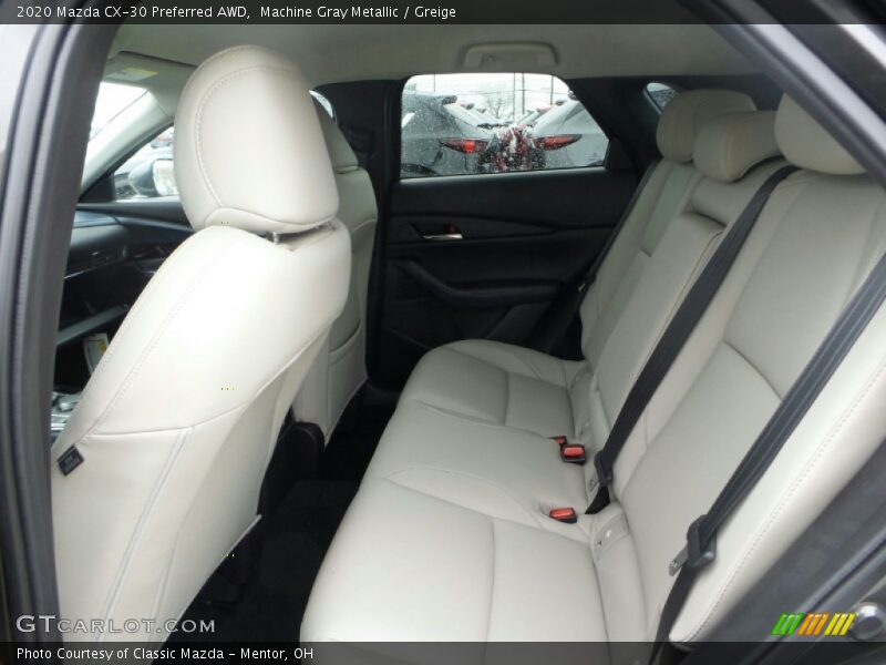 Machine Gray Metallic / Greige 2020 Mazda CX-30 Preferred AWD