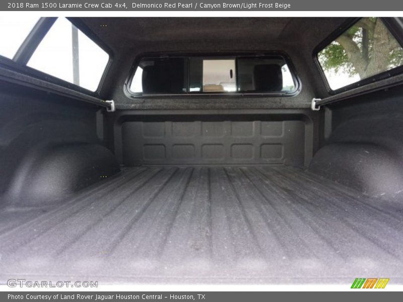 Delmonico Red Pearl / Canyon Brown/Light Frost Beige 2018 Ram 1500 Laramie Crew Cab 4x4