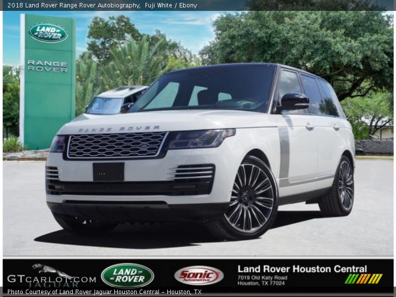 Fuji White / Ebony 2018 Land Rover Range Rover Autobiography