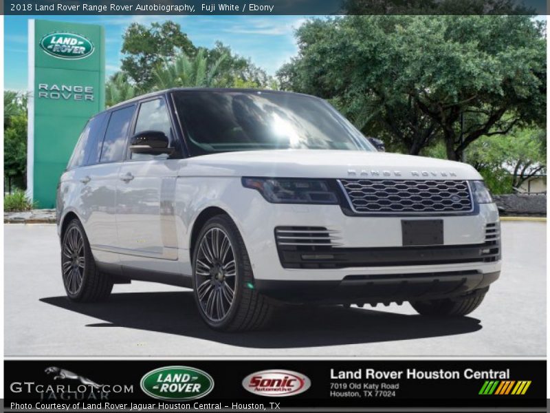 Fuji White / Ebony 2018 Land Rover Range Rover Autobiography