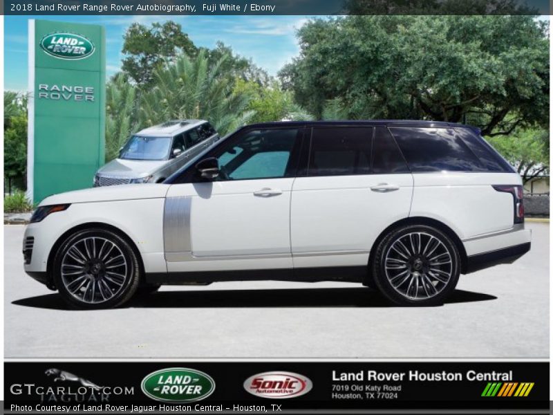 Fuji White / Ebony 2018 Land Rover Range Rover Autobiography